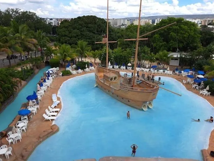 Flat Com Clube Diroma Gratis Todos Os Dias! Apartman Caldas Novas